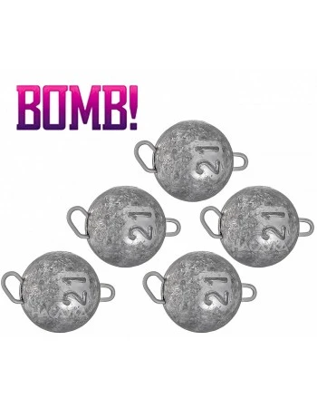 Джиг глави - чебурашки Bomb - 5 броя