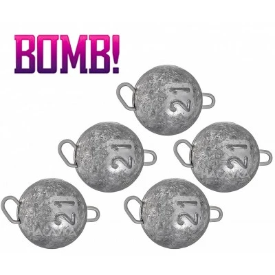 Джиг глави - чебурашки Bomb - 5 броя