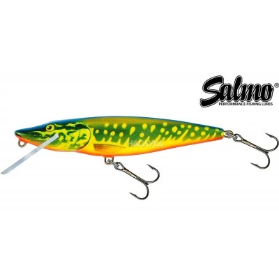 Плаващ воблер Salmo Pike 9см 9г, цвят HPE