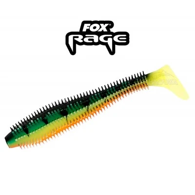 Силиконова примамка Fox Spikey Shad - Fire Tiger