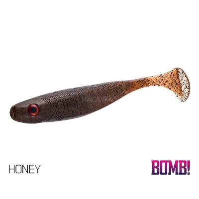Силиконови примамки BOMB Rippa - Honey - 5 броя