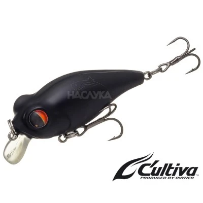 Воблер Owner Cultiva Bug Eye Bait - цвят 65 - Black in Dark
