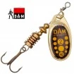 Блесна D.A.M. Effzett Spinner - Blackly Yellow Dots