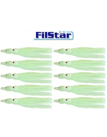 Силиконови октоподи Filstar - цвят 160 - 10 бр.