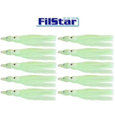 Силиконови октоподи Filstar, цвят 160, 10 бр.