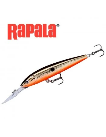 Воблер Rapala Down Deep Husky Jerk - цвят SBR