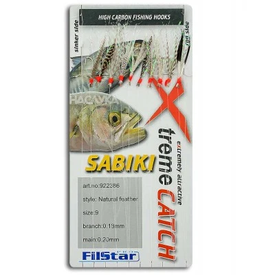 Чепаре FilStar Sabiki Natural Feather