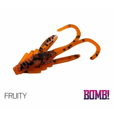 Силиконови примамки с аромат на скарида - BOMB Nympha Fruity - 10 бр.