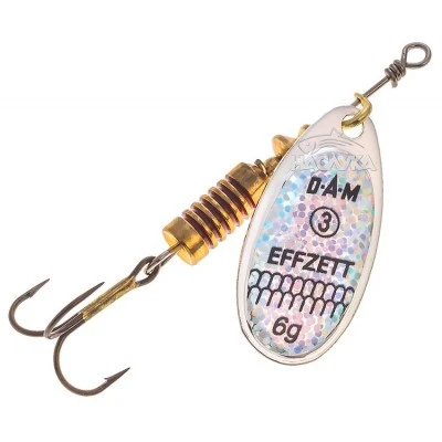 DAM Spinner Сребриста Блесна D.A.M. Effzett Spinner - Сребриста