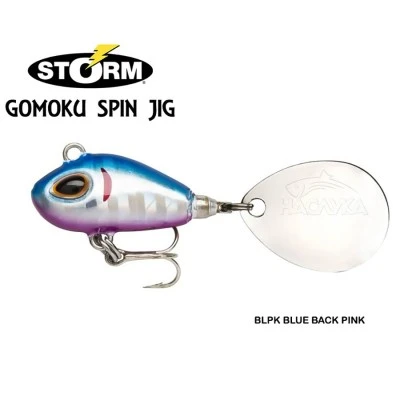 Storm Gomoku Spin - Blue Back Pink