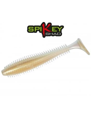 Силиконова примамка Fox Spikey Shad - UV Pearl