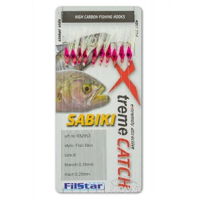 Чепаре FilStar Sabiki Fish Skin