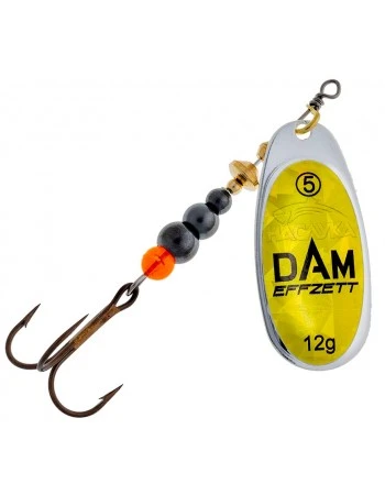 Блесна D.A.M. Effzett Spinner - Fluo Gold Prisma