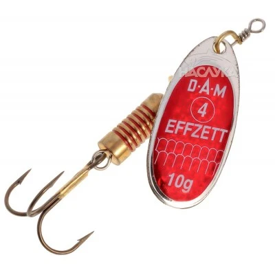 DAM Spinner Червена Блесна D.A.M. Effzett Spinner - Червена