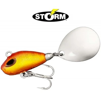 Storm Gomoku Spin - Holo Gold Red