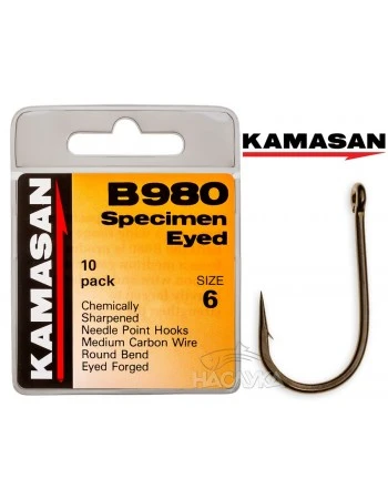 Куки Kamasan B980 Eyed