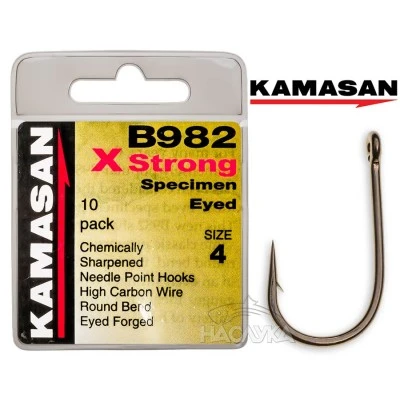 Куки Kamasan B982 Eyed X Strong