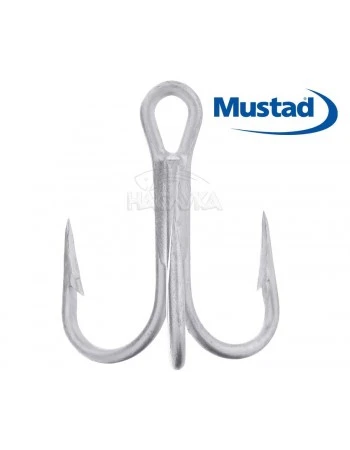 Тройни куки Mustad Durasteel 5X - 10 бр.