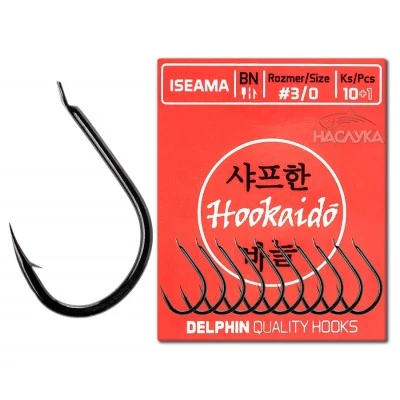 Куки за риболов Delphin Iseama 10 + 1бр