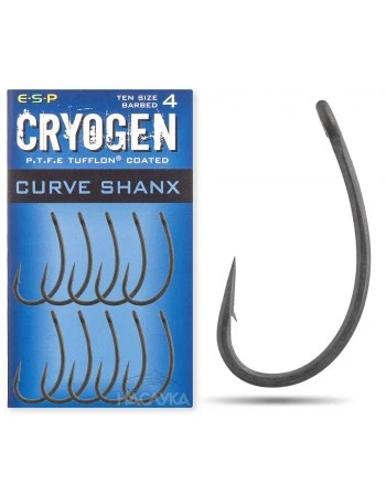 Куки за шаран ESP Cryogen Curve Shanx