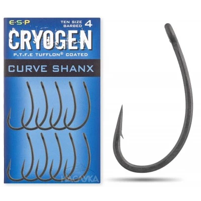 Куки за шаран ESP Cryogen Curve Shanx