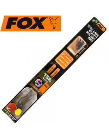 Готови монтажи за шаранджийски риболов FOX Wide Gape Beaked PVA Bag Rigs