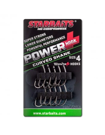 Шаранджийски куки Starbaits Power Curved Shank