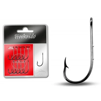 Куки с ухо за жива стръв Delphin Bait Holder 10 + 1 бр