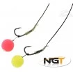 Шарански монтажи за риболов на косъм NGT Dynamic Hair Rigs