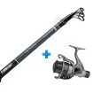 Комплект Въдица + Макара за спининг риболов Filstar Universal Tele Spin, 2.40 м