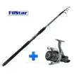 Комплект Въдица + Макара за спининг риболов Filstar Universal Tele Spin, 2.70 м