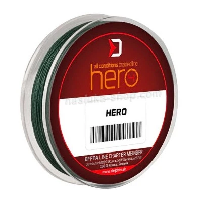 Плетено влакно за поводи Delphin Hero - 15м