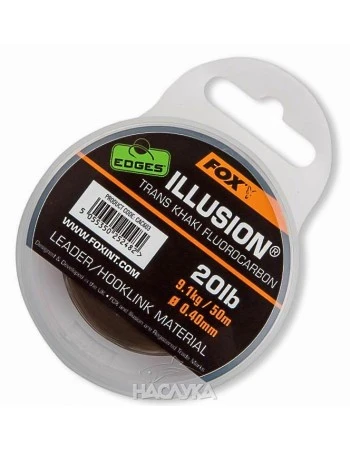Флуорокарбон FOX Edges Illusion Trans Khaki