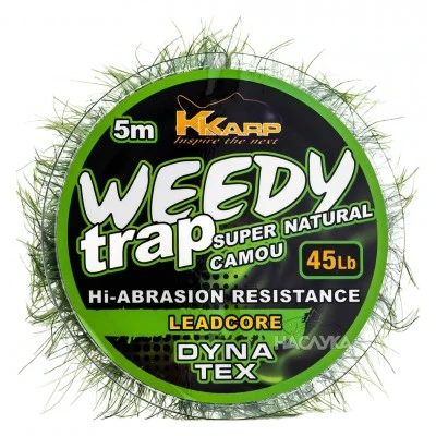 Лийдкор K-Karp Dyna Tex Weedy Trap Leadcore