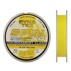 Плетено влакно Rapture Dyna Tex Spin HV Yellow Плетено влакно Rapture Dyna Tex Spin HV Yellow