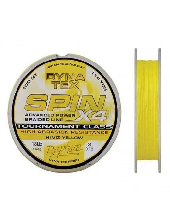 Плетено влакно Rapture Dyna Tex Spin HV Yellow