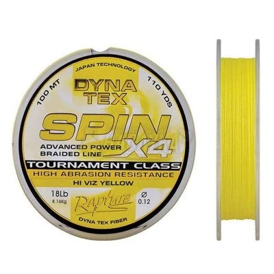 Плетено влакно Rapture Dyna Tex Spin HV Yellow
