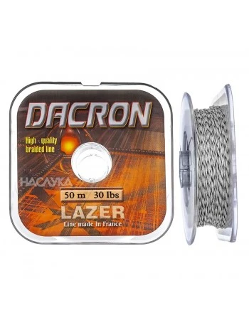 Плетено влакно за поводи и монтажи Lazer Dacron - 50м