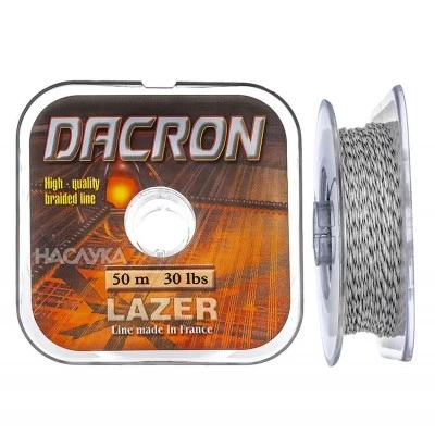 Плетено влакно за поводи и монтажи Lazer Dacron - 50м