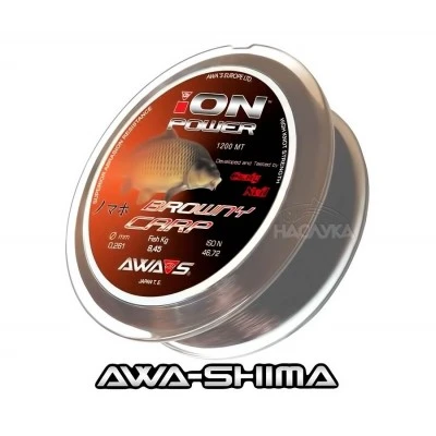 Шаранско влакно Awa-Shima Ion Power Browny Carp - 1200м