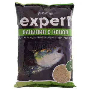 Захранка Filstar Ванилия с коноп, 1 кг Захранка Filstar Ванилия с коноп, 1 кг