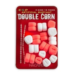 Двойна плаваща царевица E.S.P. Double Corn, Pink/White