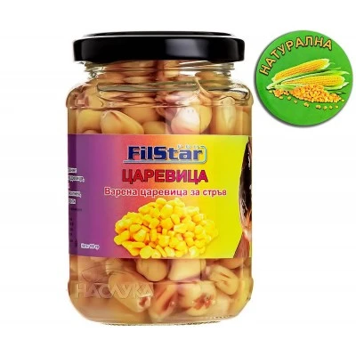 Варена царевица в буркан Filstar - Натурална