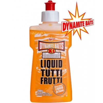 Течна добавка атрактант Dynamite Baits XL Liquid - Tutti Frutti