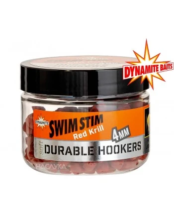 Меки пелети за кука Dynamite Baits Durable Hookers - Red Krill