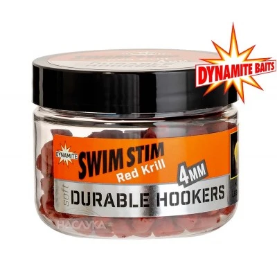 Меки пелети за кука Dynamite Baits Durable Hookers - Red Krill