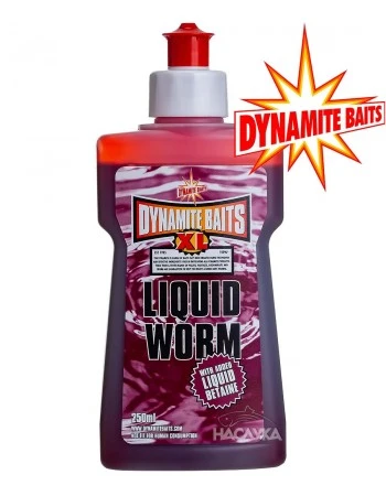 Течна добавка атрактант Dynamite Baits XL Liquid - Worm