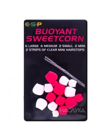 Изкуствена плуваща царевица ESP - White/Pink