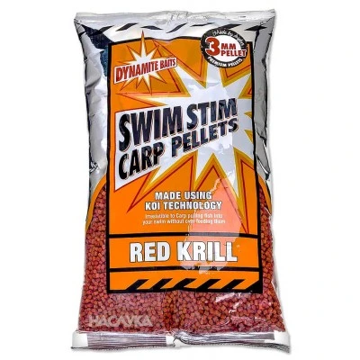Пелети Dynamite Baits Swim Stim Carp Pellets - Red Krill