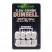 Ароматизирани дъмбели Korda Slow-Sinking Dumbell - Banoffee